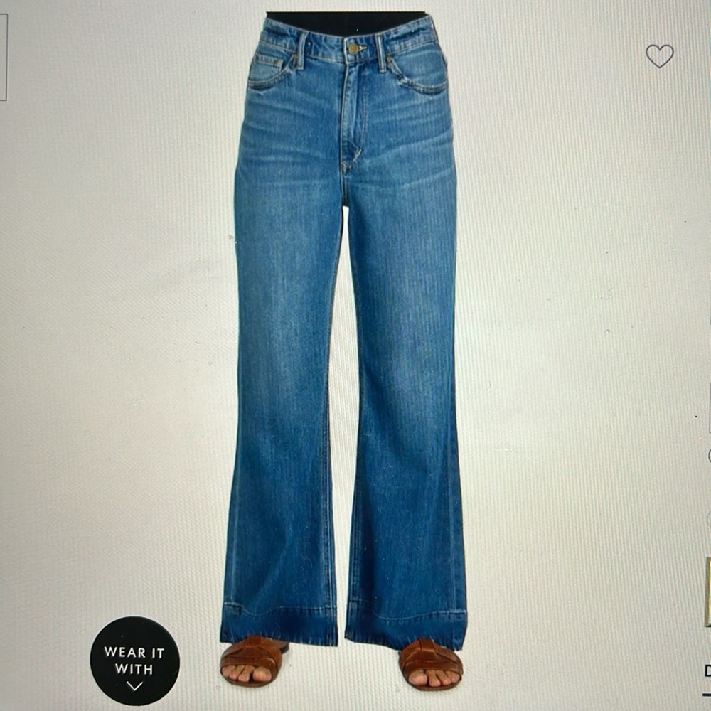 Articles Of Society Blue Flare Jeans
